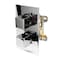 Alfi Brand Polished Chrome Square Knob 1 Way Thermostatic Shower Mixer AB2601-PC - alternate 6